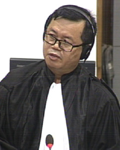 Co-Counsel for the Defense of Khieu Samphan Kong Sam Onn