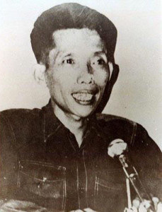 A handout photo released 31 July 2007 and taken on July 30 shows Duch, whose real name is Kang Kek Ieu, posing for a picture at the military prison in Phnom Penh. The former Khmer Rouge prison chief was handed over to the UN-backed tribunal in Cambodia, becoming the first suspect to be detained by the court, officials said. Duch was the only Khmer Rouge figure in custody ahead of Cambodia's long-stalled genocide trials. He had been held in a military prison since 1999. AFP PHOTO (Photo credit should read HO/AFP/Getty Images)